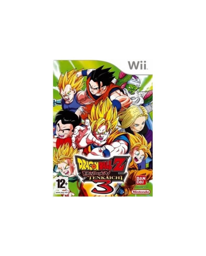 Dragonball Z Budokai Tenkaichi 3 - Wii - Usato