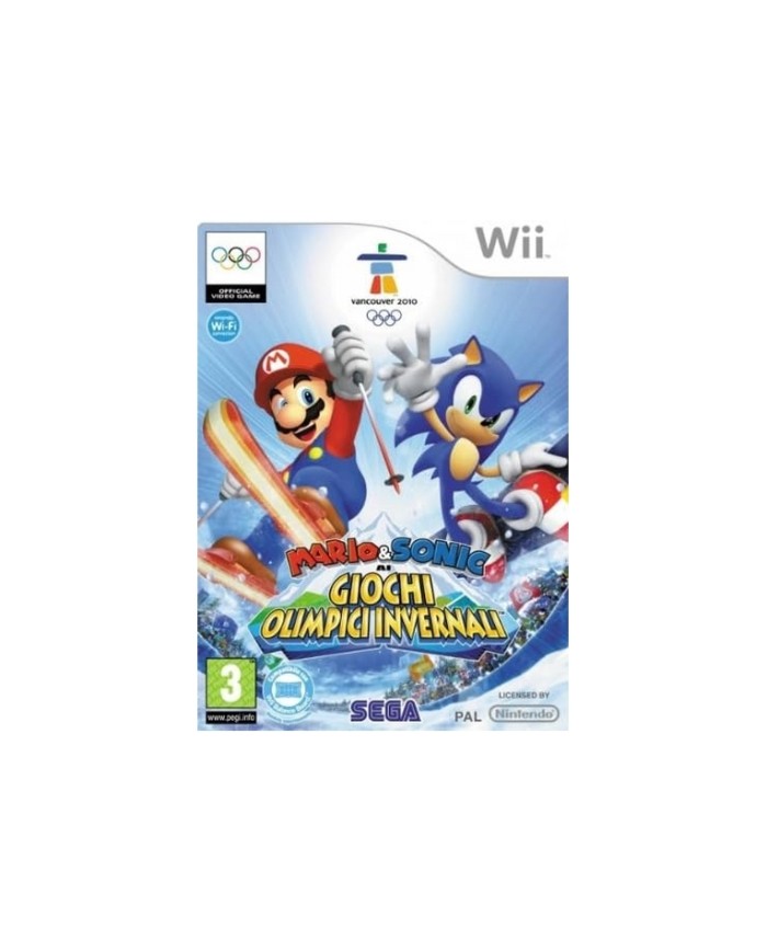 Mario & Sonic Ai Giochi Olimpici Invern. - Wii - Usato