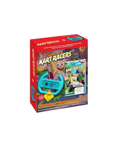 Nickelodeon Kart Racers + Volante, Switch, CIB, Ufficiali