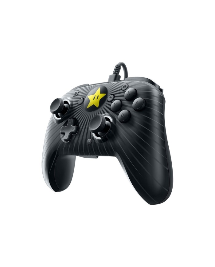 Controller PDP Faceoff, Switch, Super Mario, Cablato