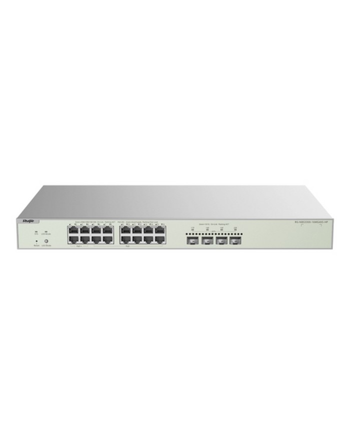 RG-NBS3300-16MG4XS-HP Reyee Managed L2 MultiGigabit PoE Switch 20 Ports (16x PoE)