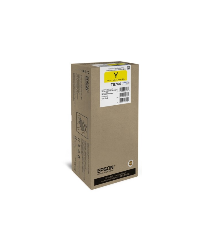 Epson Sacca XXL T9744, Giallo, 84.000 Pagine, Originale