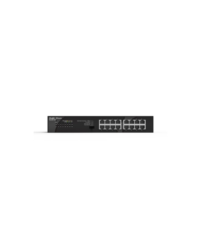 Switch Ruijie RG-ES116G, 16 Porte Gigabit Unmanaged