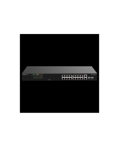Switch Reyee RG-ES118FGS-LP PoE, 16 Porte Fast Ethernet 120W