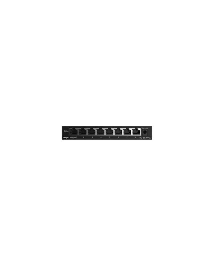 Switch Ruijie RG-ES208GC, 8 Porte Gigabit L2 Managed
