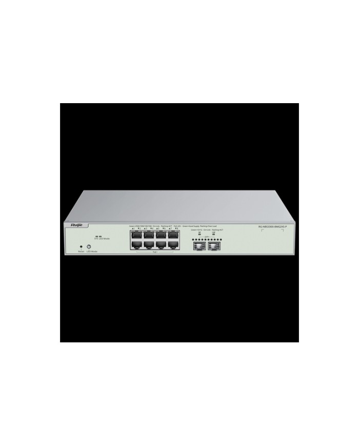 Switch PoE Reyee Cloud Layer 2 | 8 Porte MultiGigabit | 240W