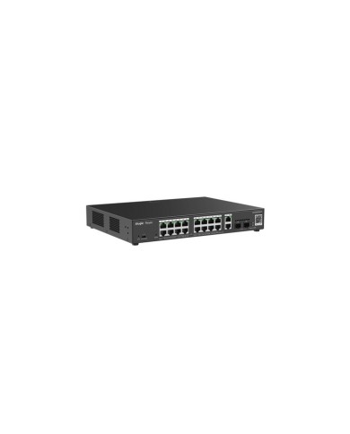 Switch PoE Ruijie RG-ES220GS-P, 18 Porte Gigabit L2