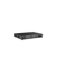 Switch PoE Ruijie RG-ES220GS-P, 18 Porte Gigabit L2