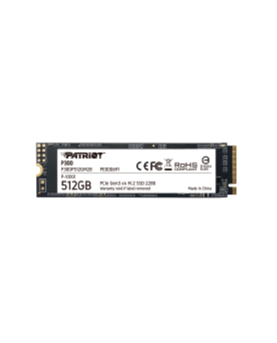 PATRIOT SSD INTERNO P300 512GB M.2 PCIE R/W 1700/1200 GEN 3X4