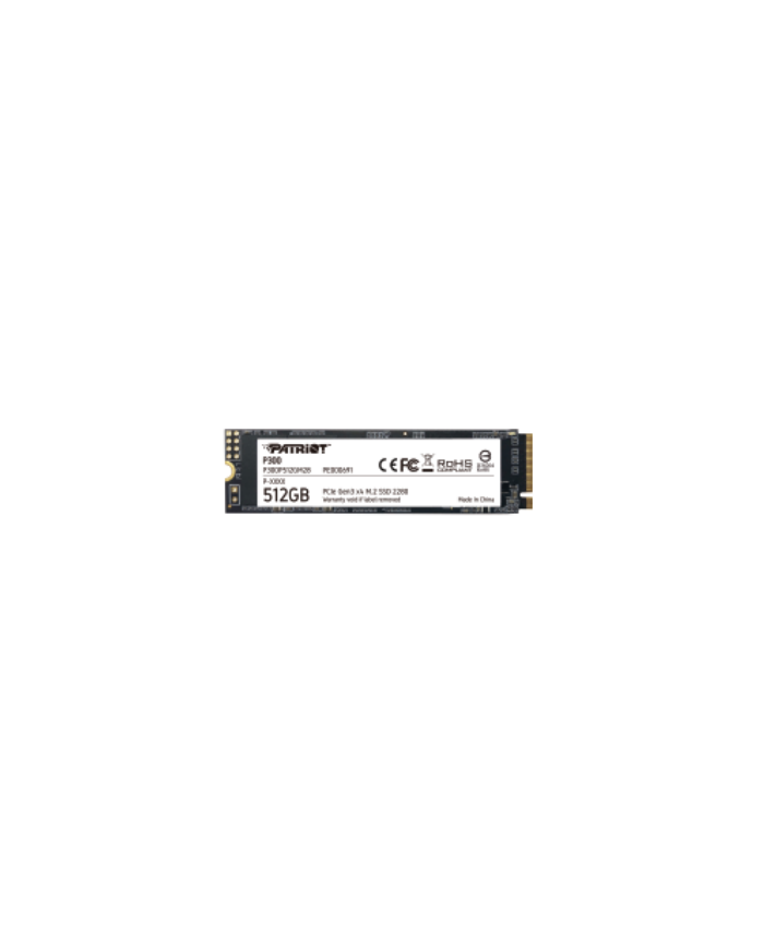 PATRIOT SSD INTERNO P300 512GB M.2 PCIE R/W 1700/1200 GEN 3X4