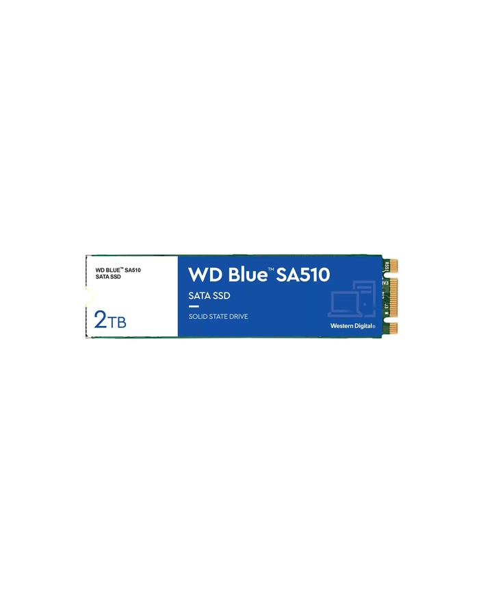 WESTERN DIGITAL SSD BLUE 2TB M.2 SA510 2280 SATA III 6 GBS