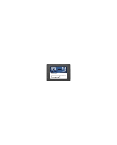 PATRIOT SSD INTERNO P210 512GB 2,5 SATA 6GB/S R/W 530/430