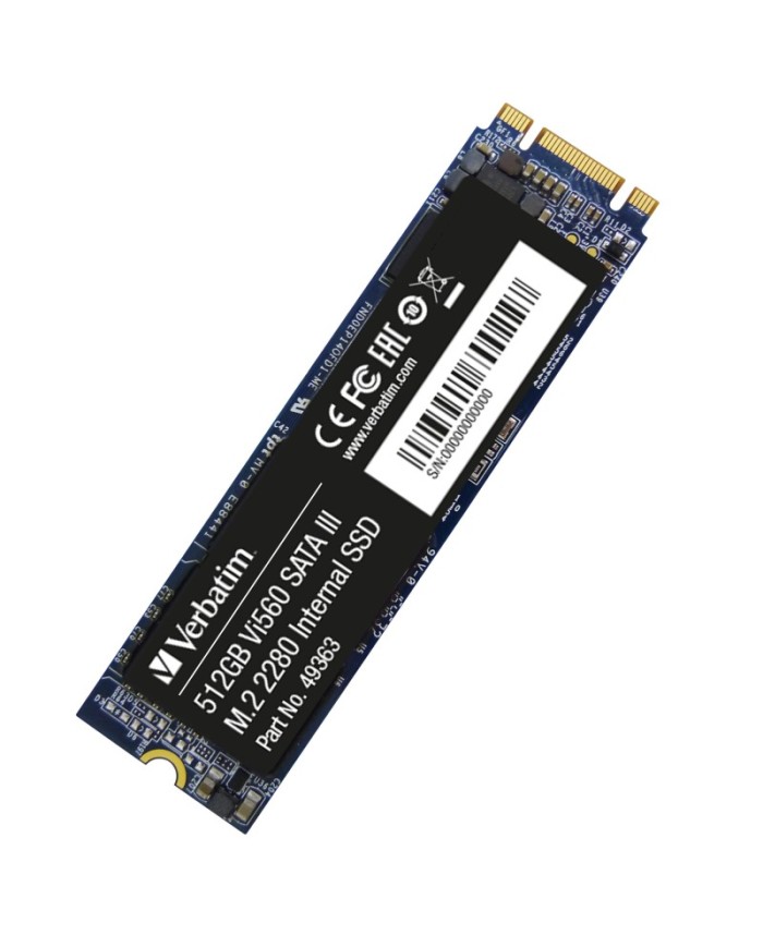 VERBATIM SSD INTERNO VI560 S3 512GB M.2 SATA R/W 520/500