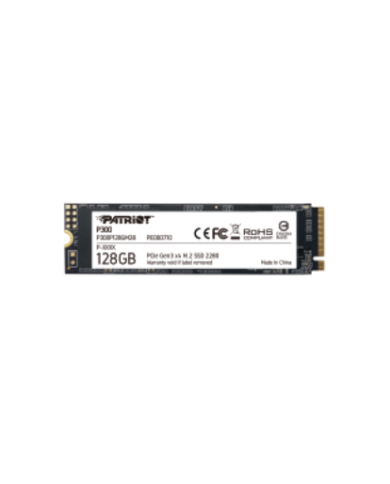 PATRIOT SSD INTERNO P300 128GB M.2 PCIE R/W 1600/600 GEN 3X4