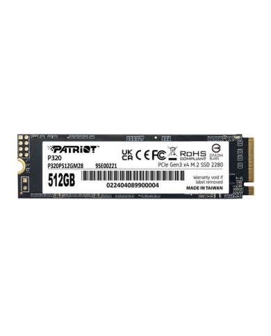 PATRIOT SSD P320 512GB M.2280 PCI-E R/W 3000/2200MB/S