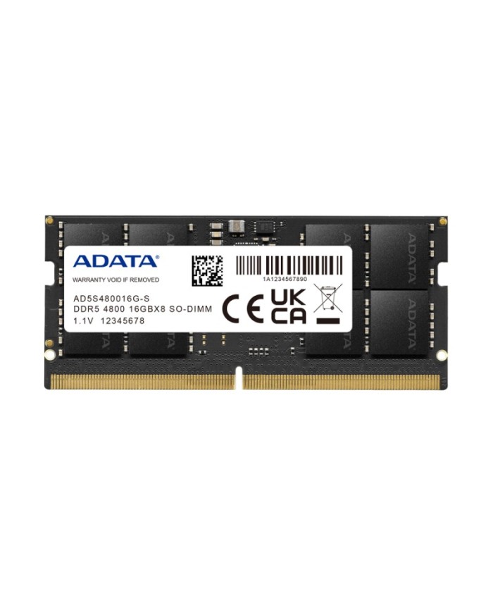 ADATA RAM SODIMM 16GB DDR5 4800MHZ