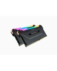 CORSAIR RAM VENGEANCE RGB PRO 32GB 2X16GB DDR4 3200 PC4-25600 C16 1.35V DESKTOP MEMORY - BLACK