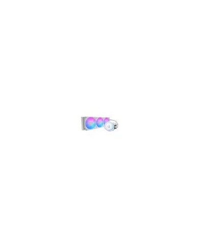COOLER MASTER DISSIPATORE A LIQUIDO ATMOS II, 3X120MM ARGB, KIT LCD INC, BIANCO