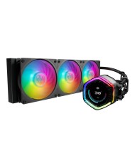 COOLER MASTER DISSIPATORE A LIQUIDO 3 VENTOLE MOBIUS 120 ARGB SCHERMO LCD PERS DA 2.1 POLLICI