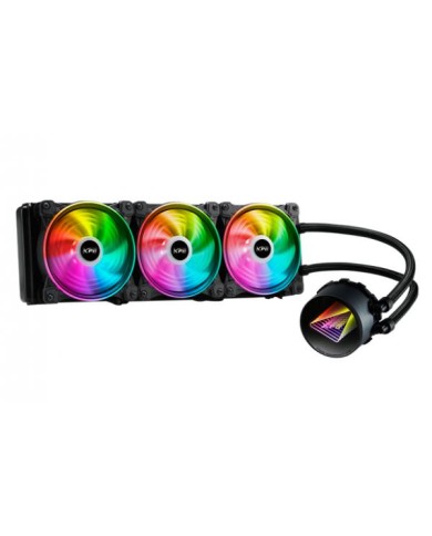 ADATA XPG DISSIPATORE CPU ACQUA LEVANTE X 360 ARGB BLACK RGB MIRROR PUMP HEAD