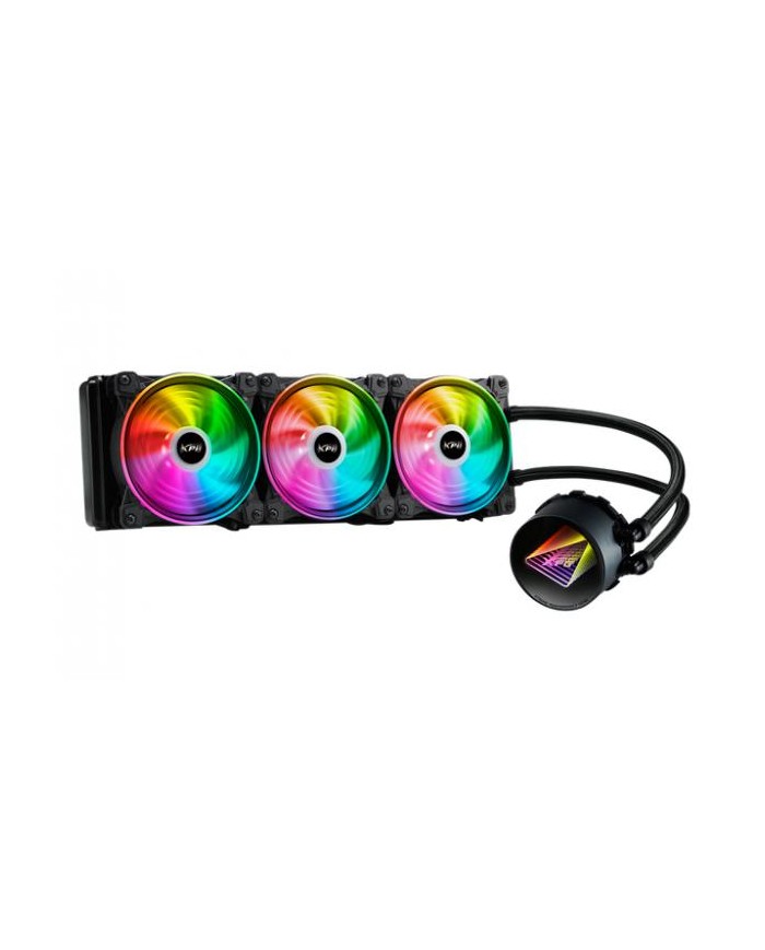 ADATA XPG DISSIPATORE CPU ACQUA LEVANTE X 360 ARGB BLACK RGB MIRROR PUMP HEAD