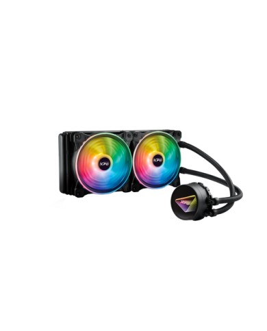 ADATA XPG DISSIPATORE CPU ACQUA LEVANTE X 240 ARGB BLACK RGB MIRROR PUMP HEAD