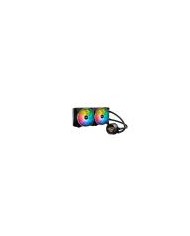 ADATA XPG DISSIPATORE CPU ACQUA LEVANTE X 240 ARGB BLACK RGB MIRROR PUMP HEAD