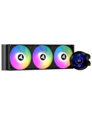 ITEK DISSIPATORE A LIQUIDO ARCTIC SPHERE V2  360MM SKT UNIVERSALE ARGB PWM FAN  LCD 2. 8 CON SOFTW