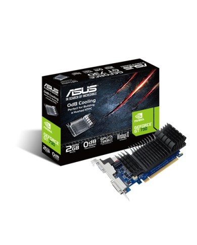 ASUS VGA GEFORCE GT 730, GT730-SL-2GD5-BRK, 2GB GDDR5, VGA/DVI/HDMI, 90YV06N2-M0NA00
