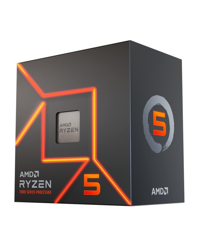 AMD CPU RYZEN 5, 7600, AM5, 3.8GHz 6 CORE, CACHE 32MB, 65W, BOX