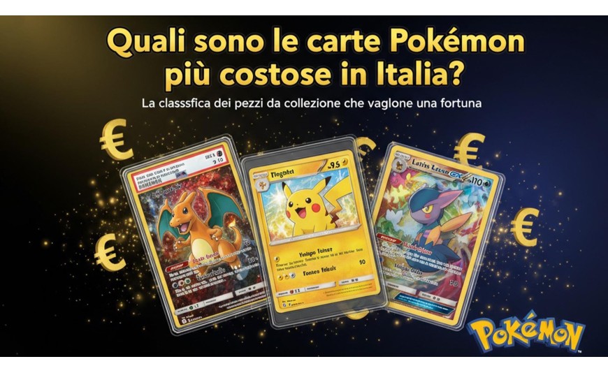 Quali sono le carte Pokemon più costose in Italia?